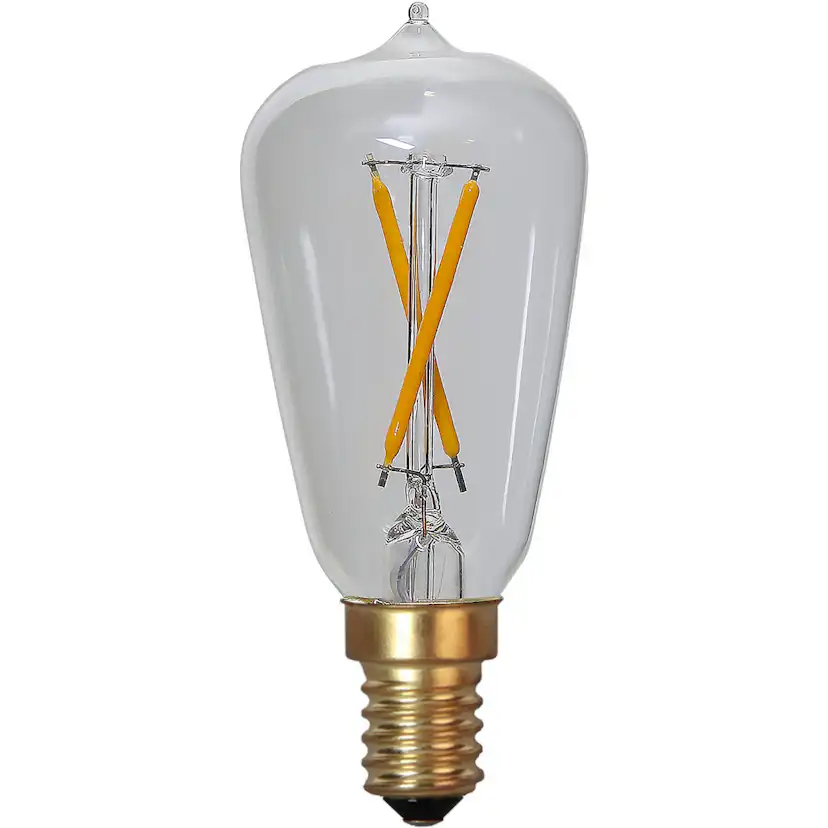 LED-lampa Star Trading Filament E14 ST38 Soft Glow 0,5W