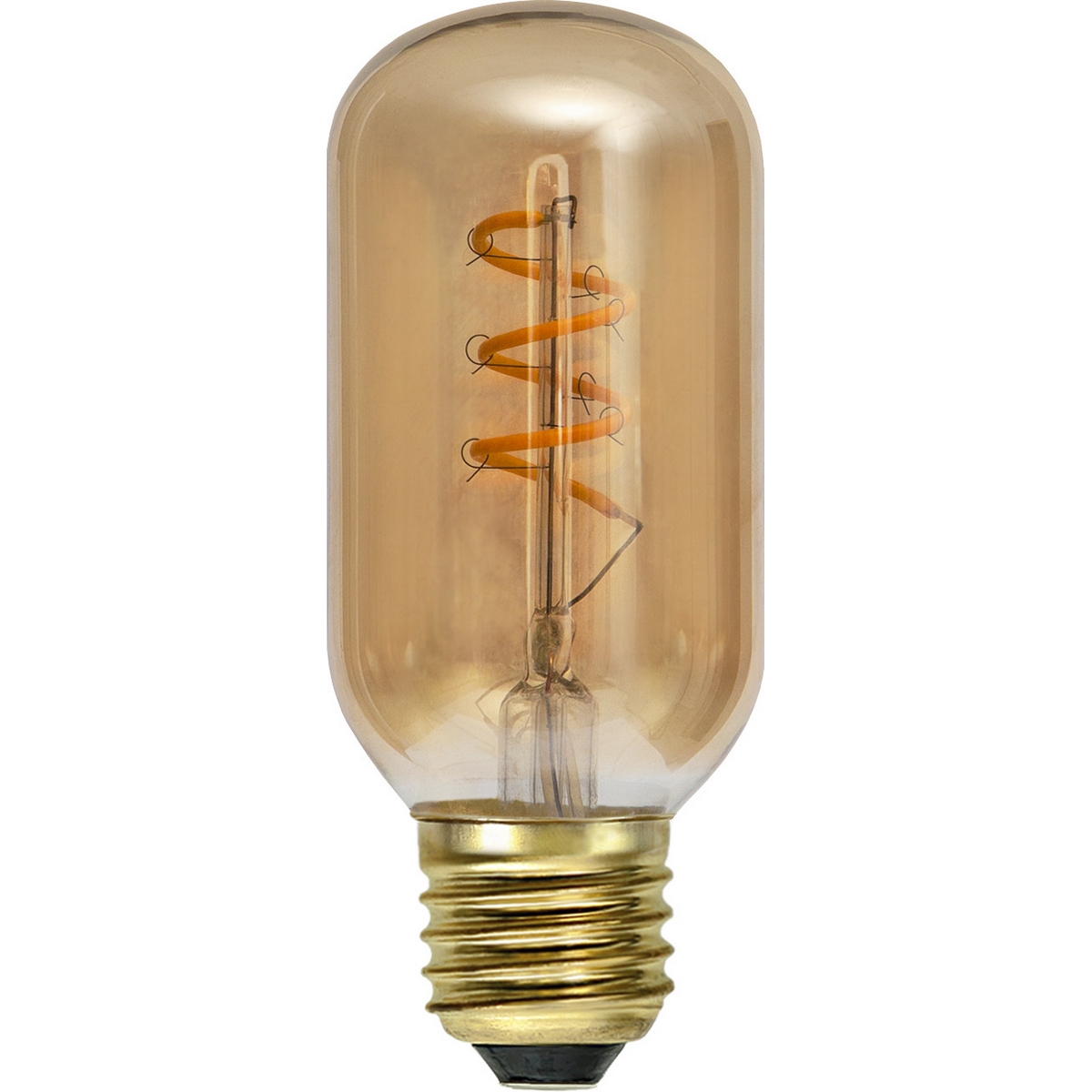 LED-lampa Star Trading E27 T45 Decoled Spiral Amber Dimbar 2,8W