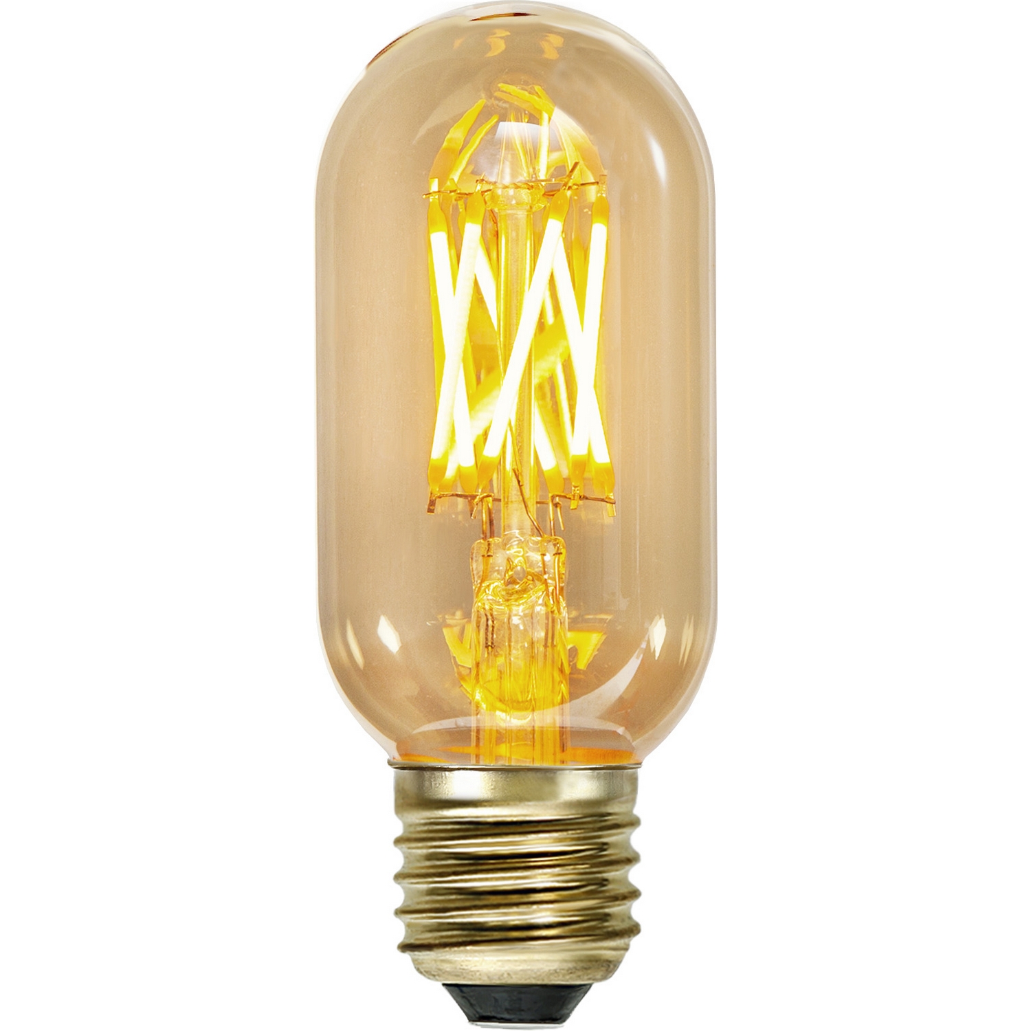 LED-lampa Star Trading E27 T45 Vintage Gold Dimbar