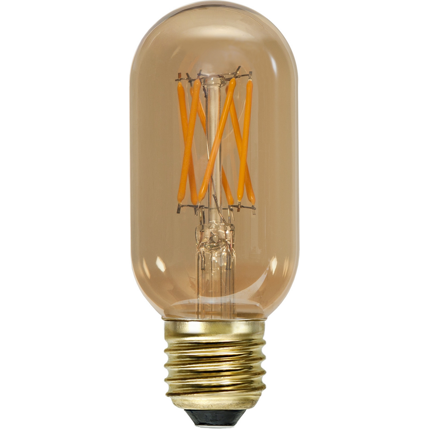 LED-lampa Star Trading E27 T45 Vintage Gold Dimbar