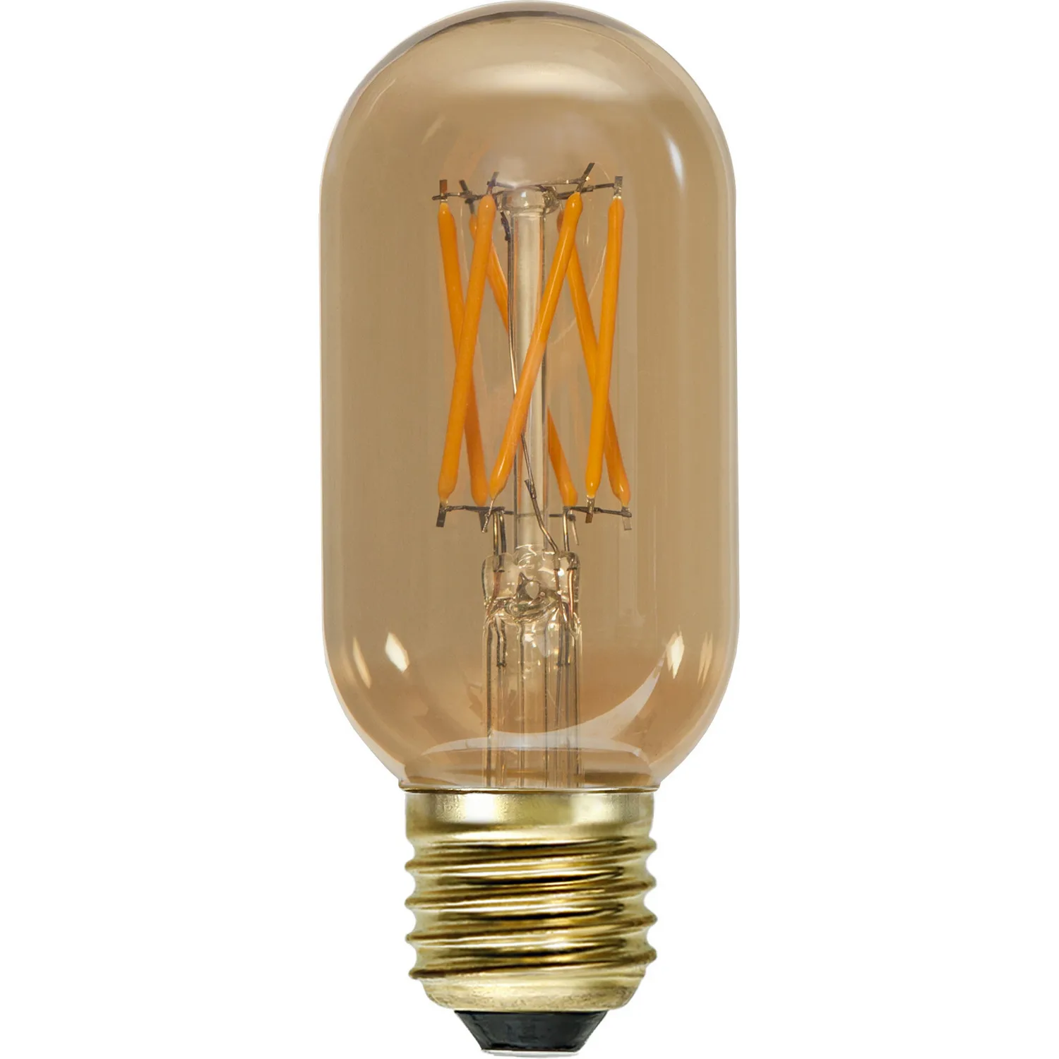 LED-lampa Star Trading E27 T45 Vintage Gold Dimbar