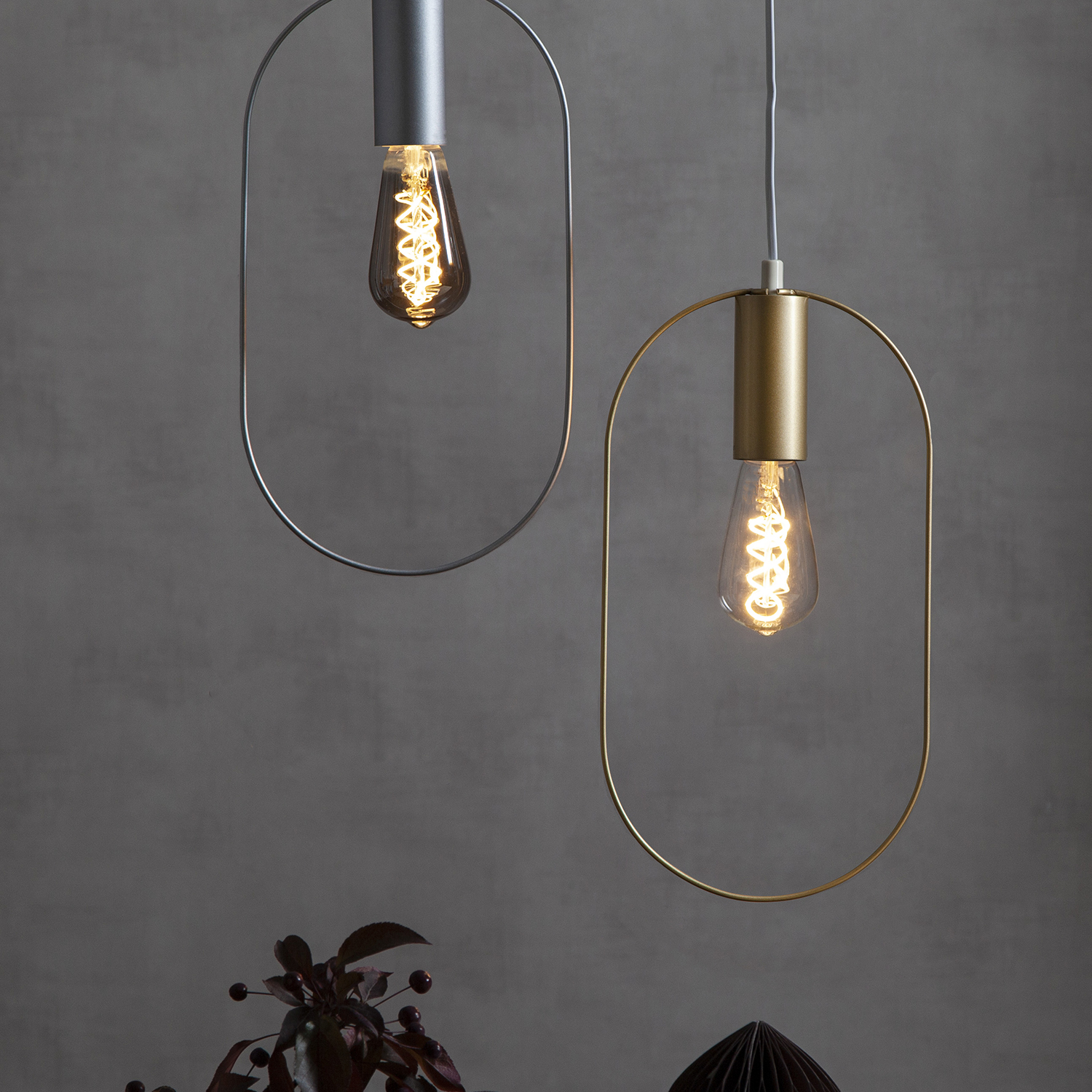 LED-lampa Star Trading E27 ST64 Decoled Spiral Smoke Dimbar 2W