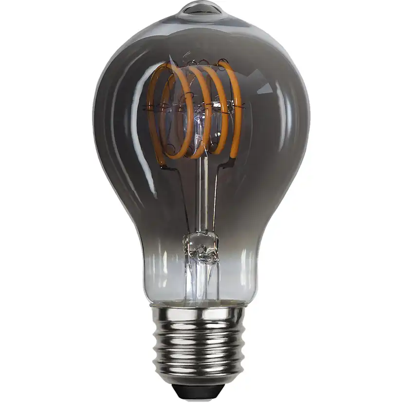LED-lampa Star Trading E27 TA60 Decoled Spiral Smoke Dimbar 3,7W