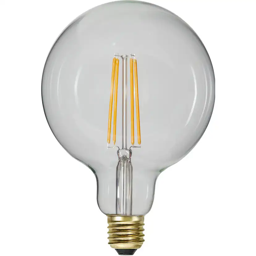 LED-lampa Star Trading E27 G125 Soft Glow 3-step Dimbar