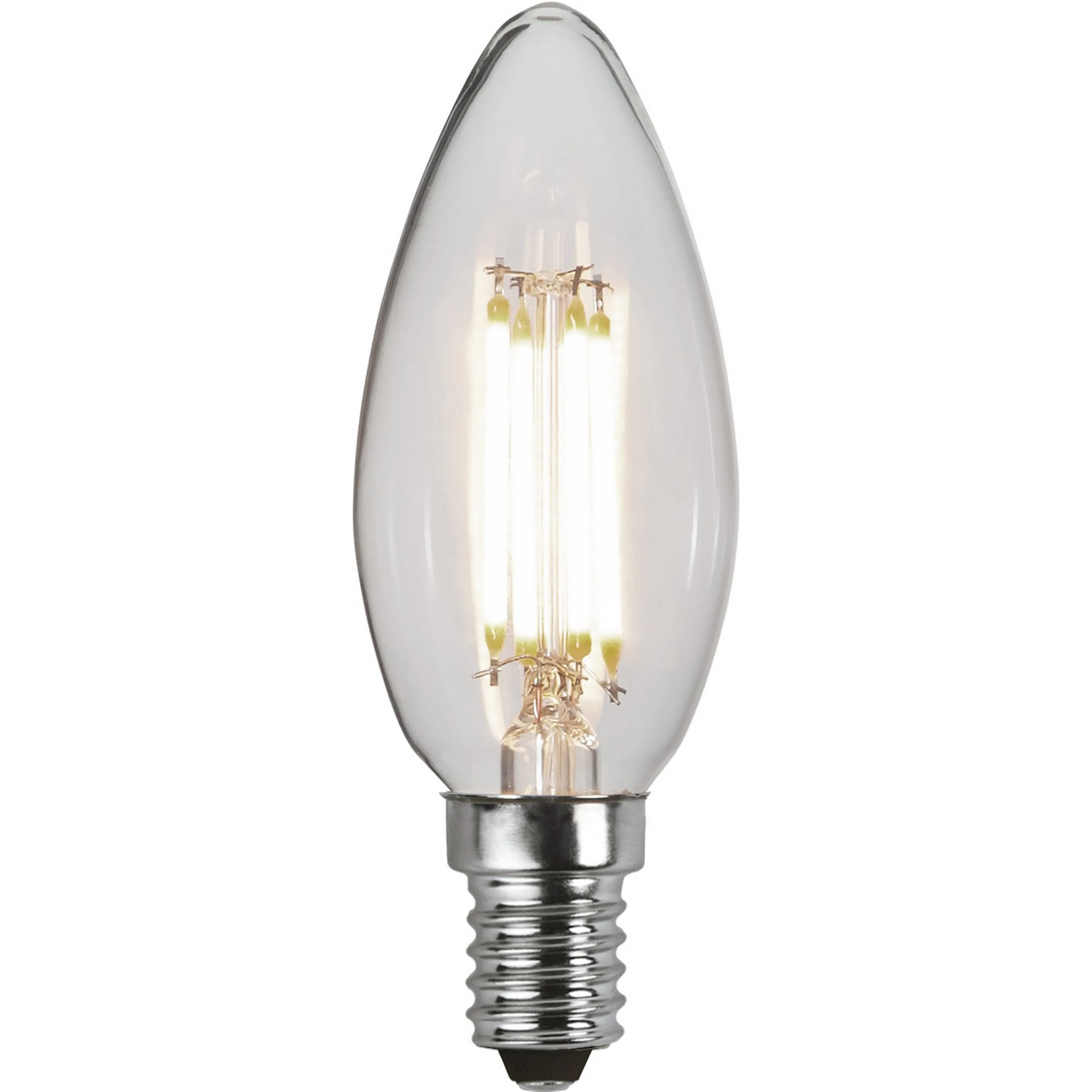 LED-lampa Star Trading E14 C35 Clear 3-step memory