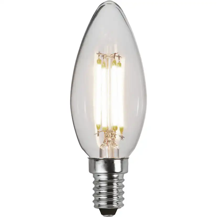 LED-lampa Star Trading E14 C35 Clear 3-step memory