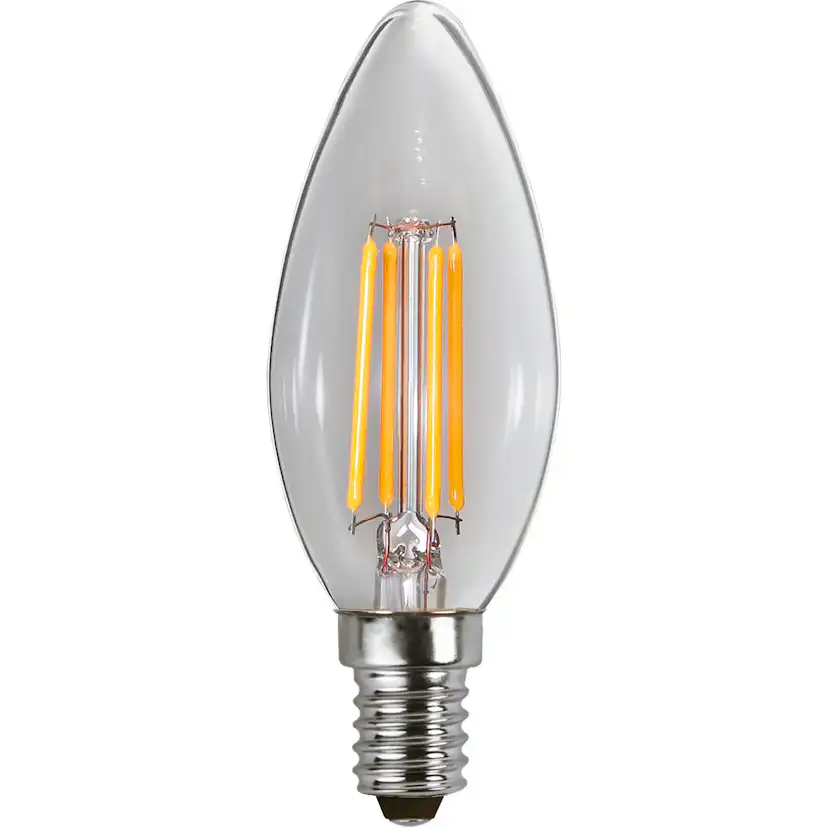 LED-lampa Star Trading E14 C35 Clear 3-step memory