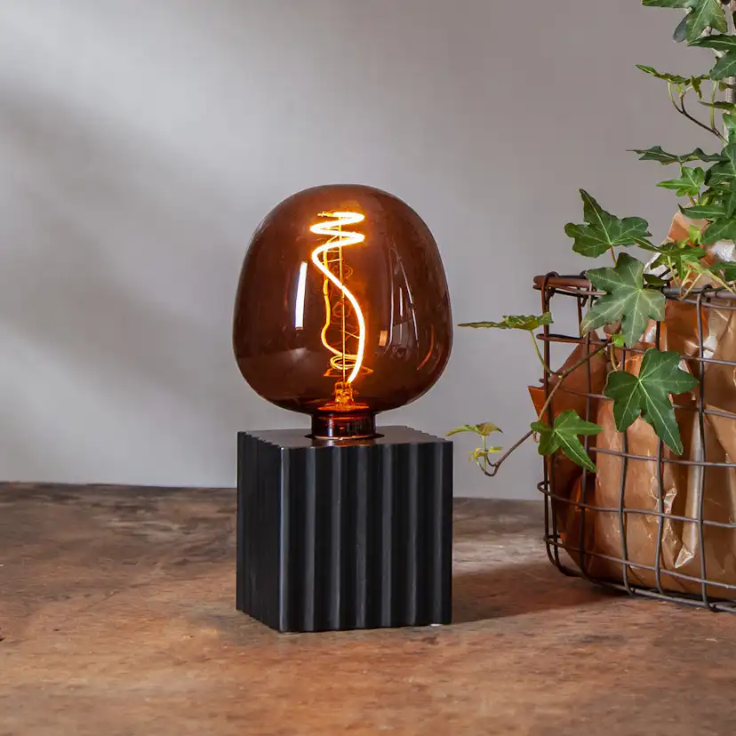 LED-lampa Star Trading E27 G125 Decoled