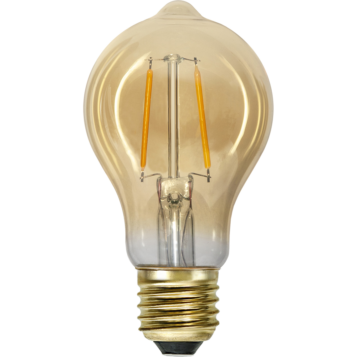 LED-lampa Star Trading E27 TA60 Plain Amber 0,75W