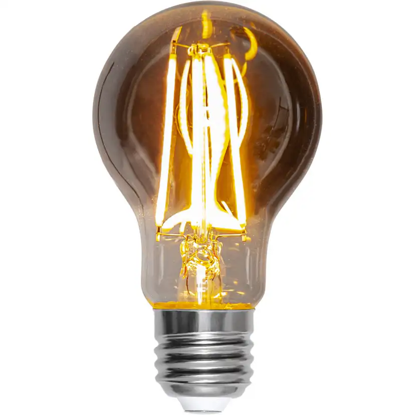 LED-Lampa Star Trading Soft Glow Smoke 3-step memory E27 A60