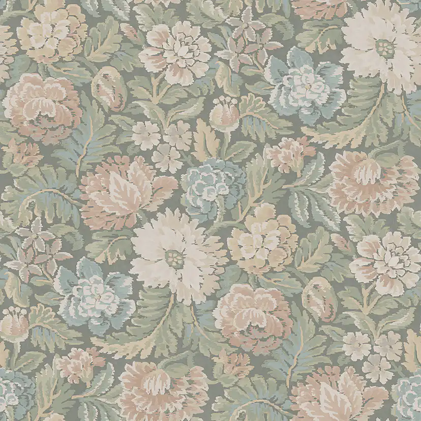 Tapet Boråstapeter Nightingale Garden 3562 Non Woven, Mönstrad Grön