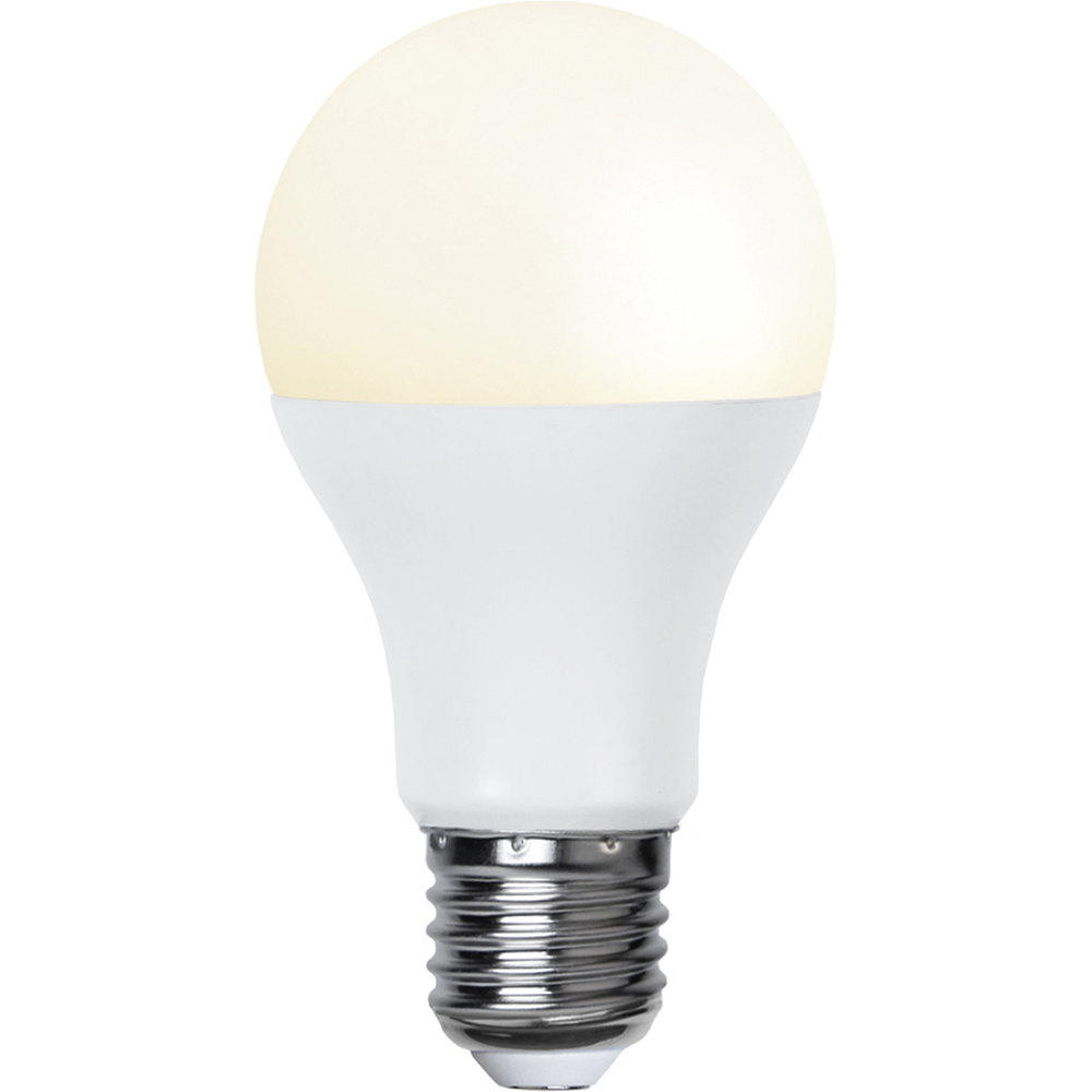 LED-lampa Star Trading E27 A60 Twilight Sensor Opal 9,6W 1055lm