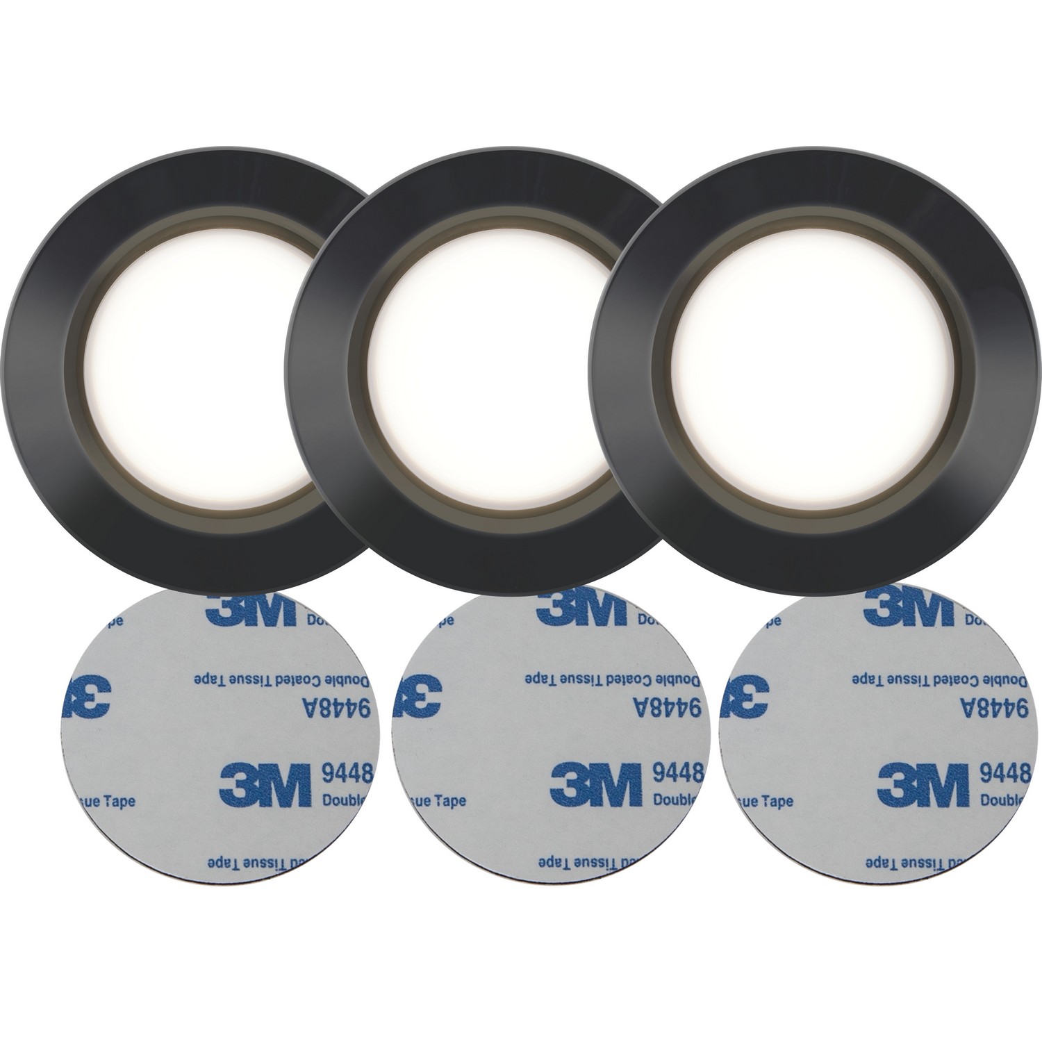 Nattlampa Star Trading LED-puck Functional 3-pack