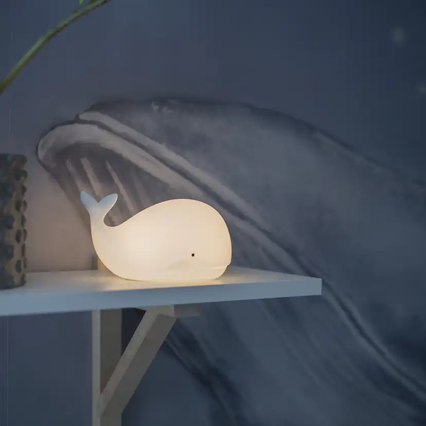 NattlampaLED Star Trading Functional Whale