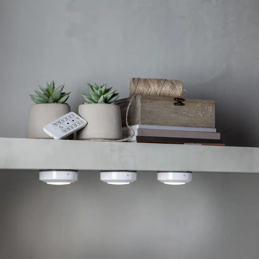 Batteridriven Spotlight Star Trading Functional 3-pack