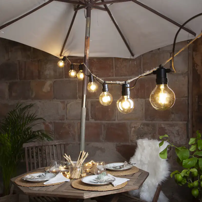 LED-lampa Star Trading E27 24V Low Voltage 12 cm