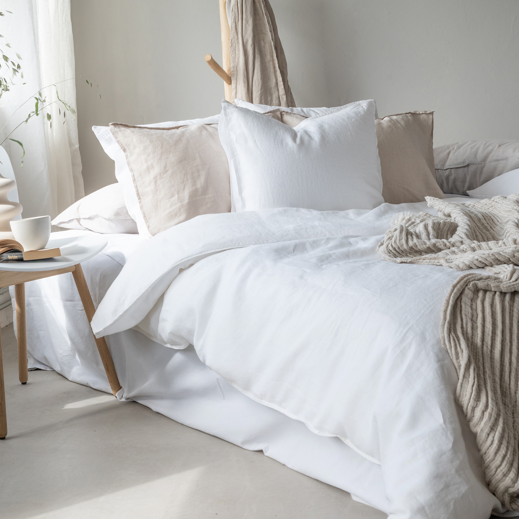Påslakanset Borganäs of Sweden Linne Dubbelsäng