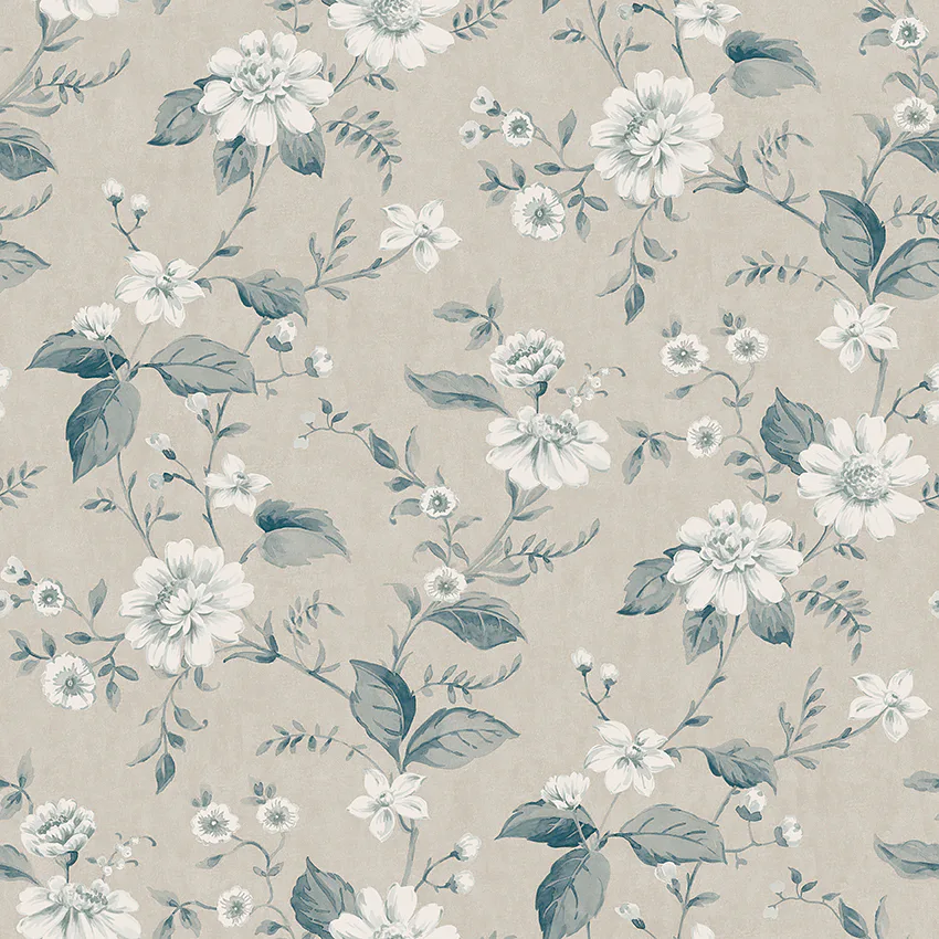 Tapet Boråstapeter Lauras Cottage 3576 Non Woven, Mönstrad Beige