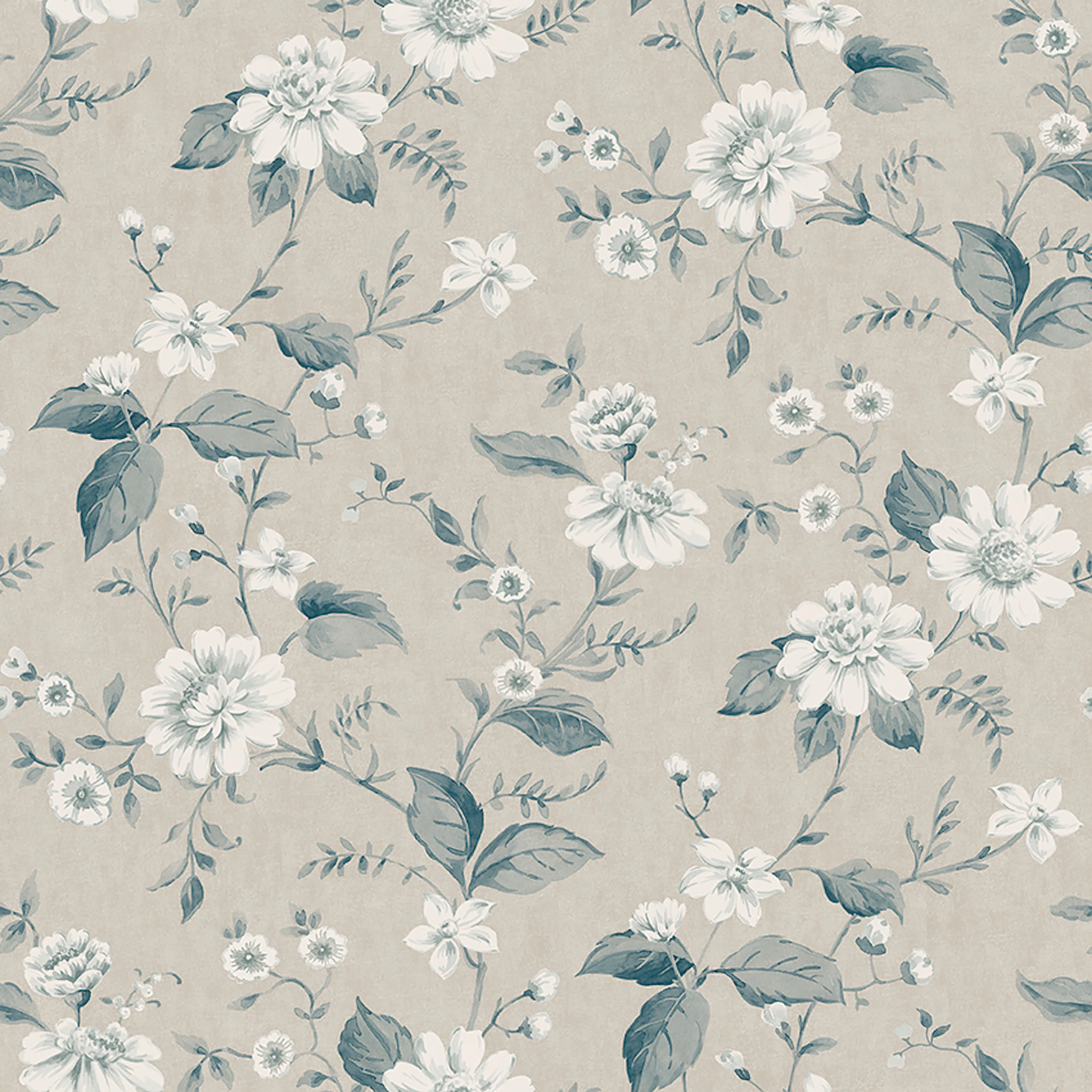 Tapet Boråstapeter Lauras Cottage 3576 Non Woven, Mönstrad Beige