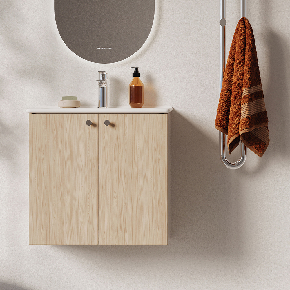 Spegel Svedbergs Valje Oval med LED Belysning