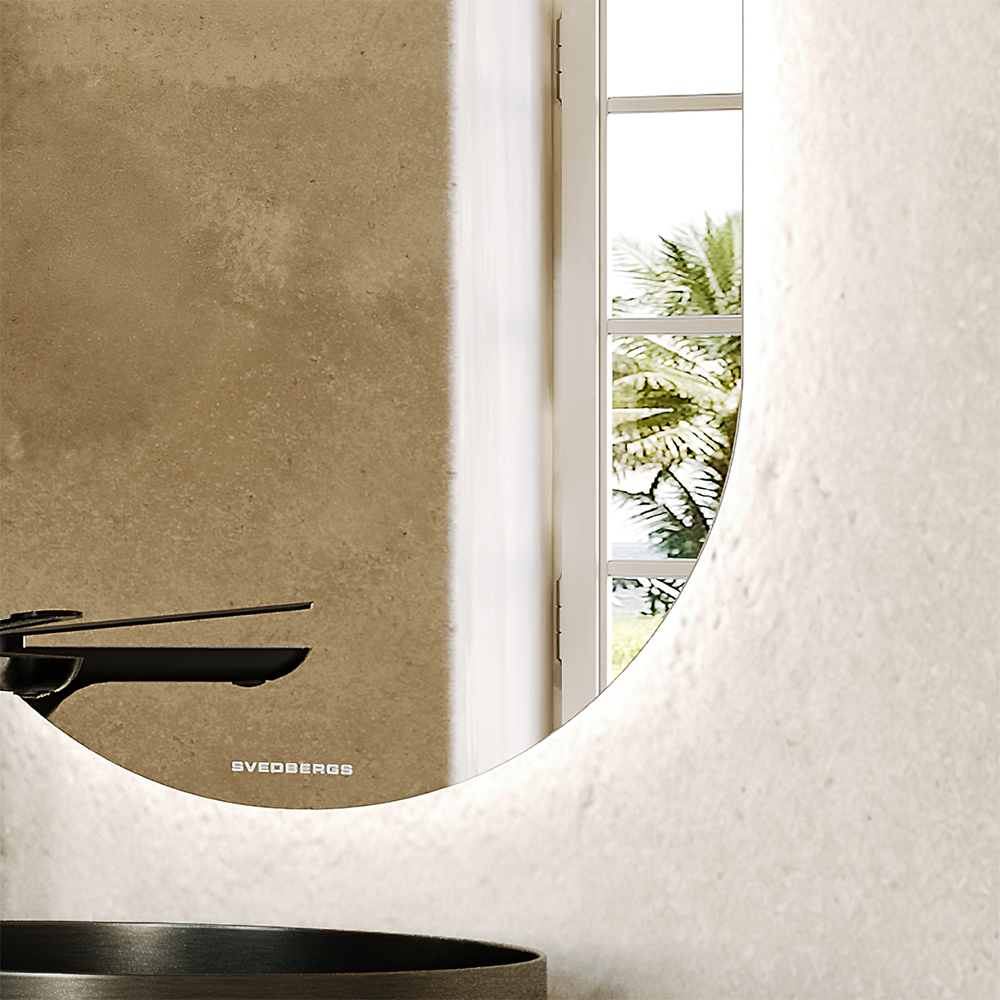 Spegel Svedbergs Valje Oval med LED Belysning