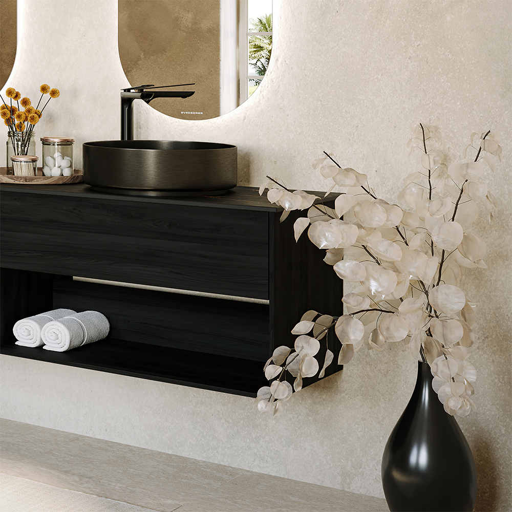 Spegel Svedbergs Valje Oval med LED Belysning