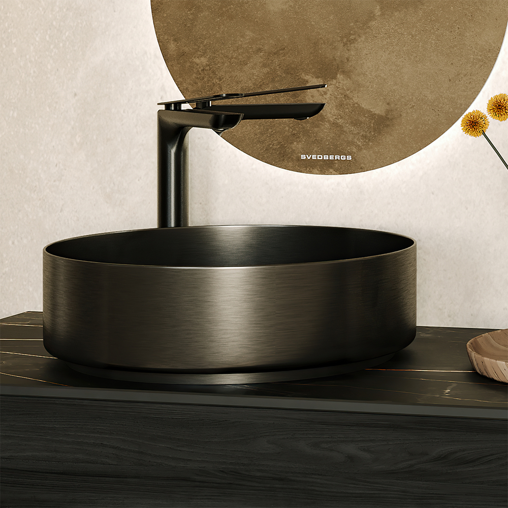 Spegel Svedbergs Valje Oval med LED Belysning