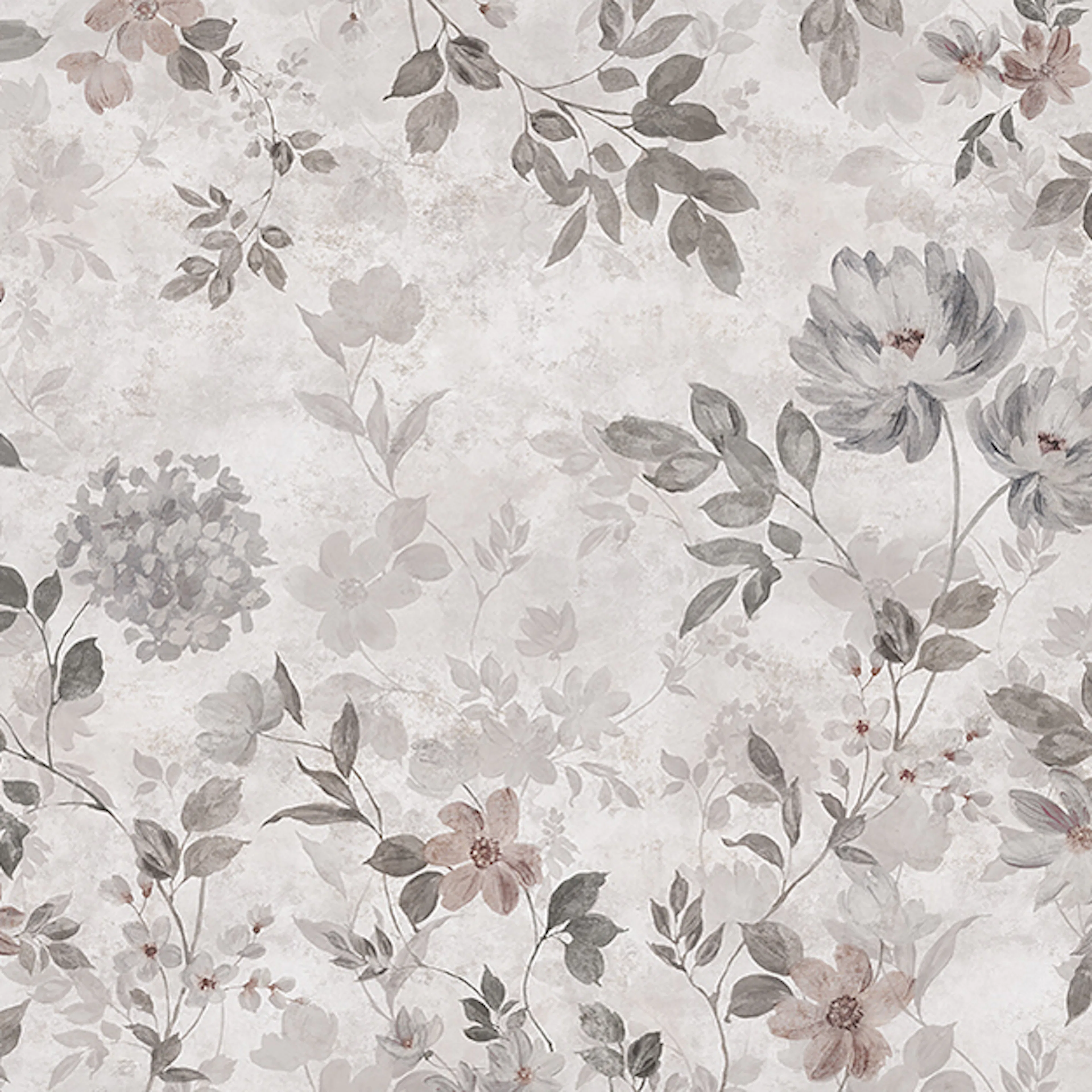 Tapet Boråstapeter Florence Mural 3594 Non Woven, Mönstrad Vit