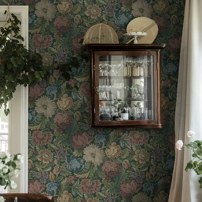 Tapet Boråstapeter Nightingale Garden Mural 3595