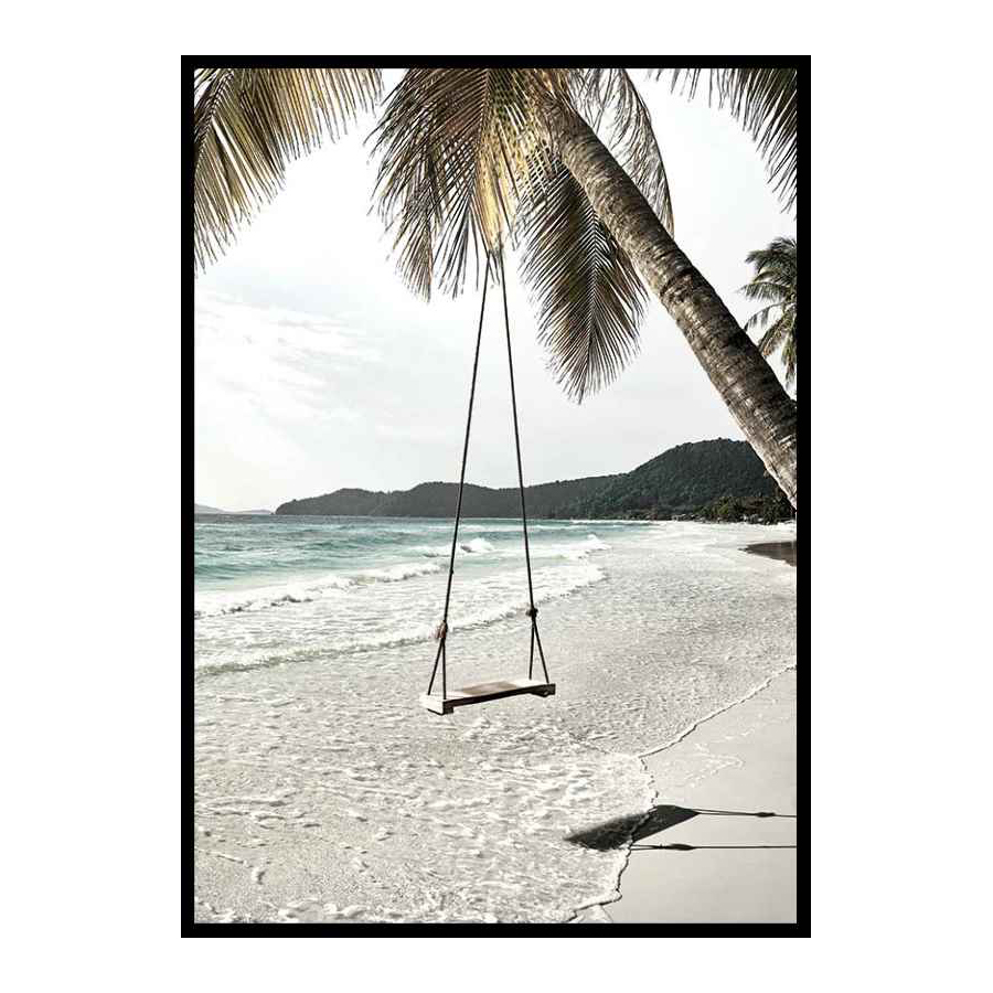 Poster Gallerix Swing At The Beach