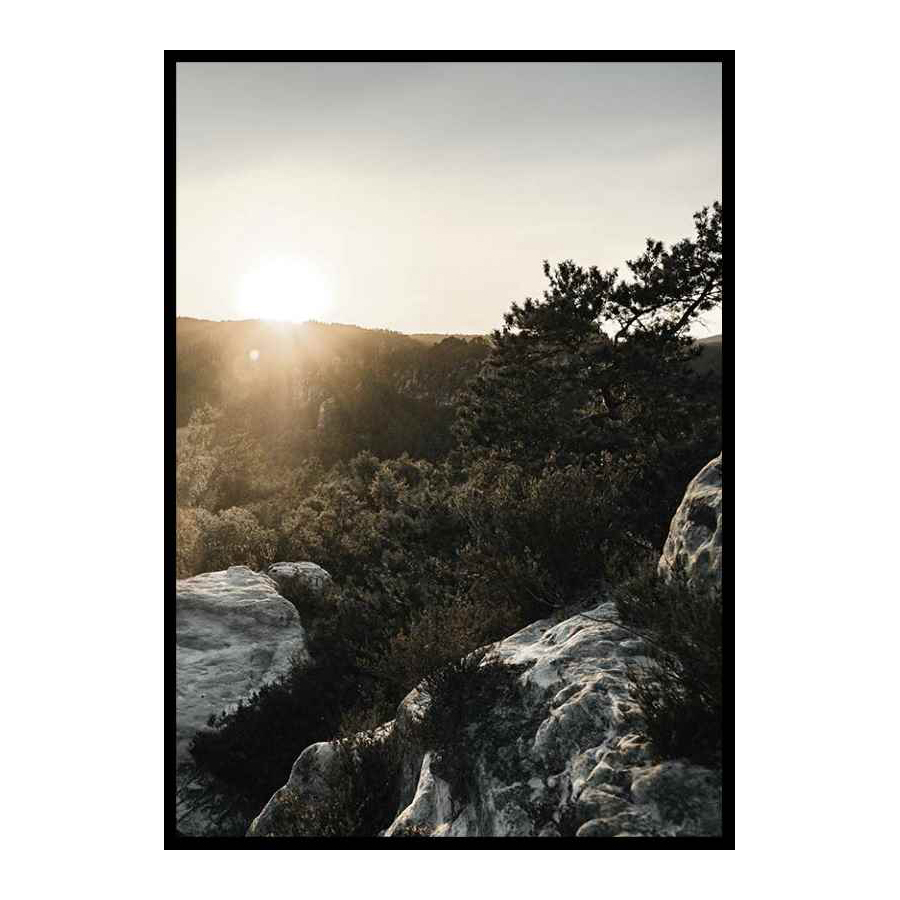Poster Gallerix Sunrise In Switzerland No1