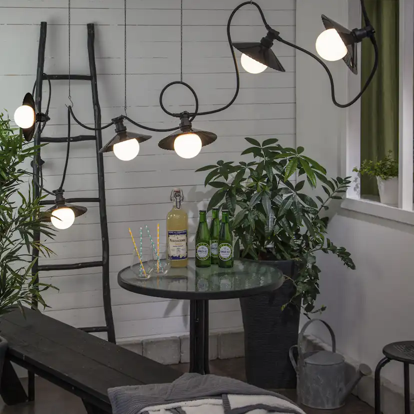 LED-lampa Star Trading E27 G95 Outdoor Lighting