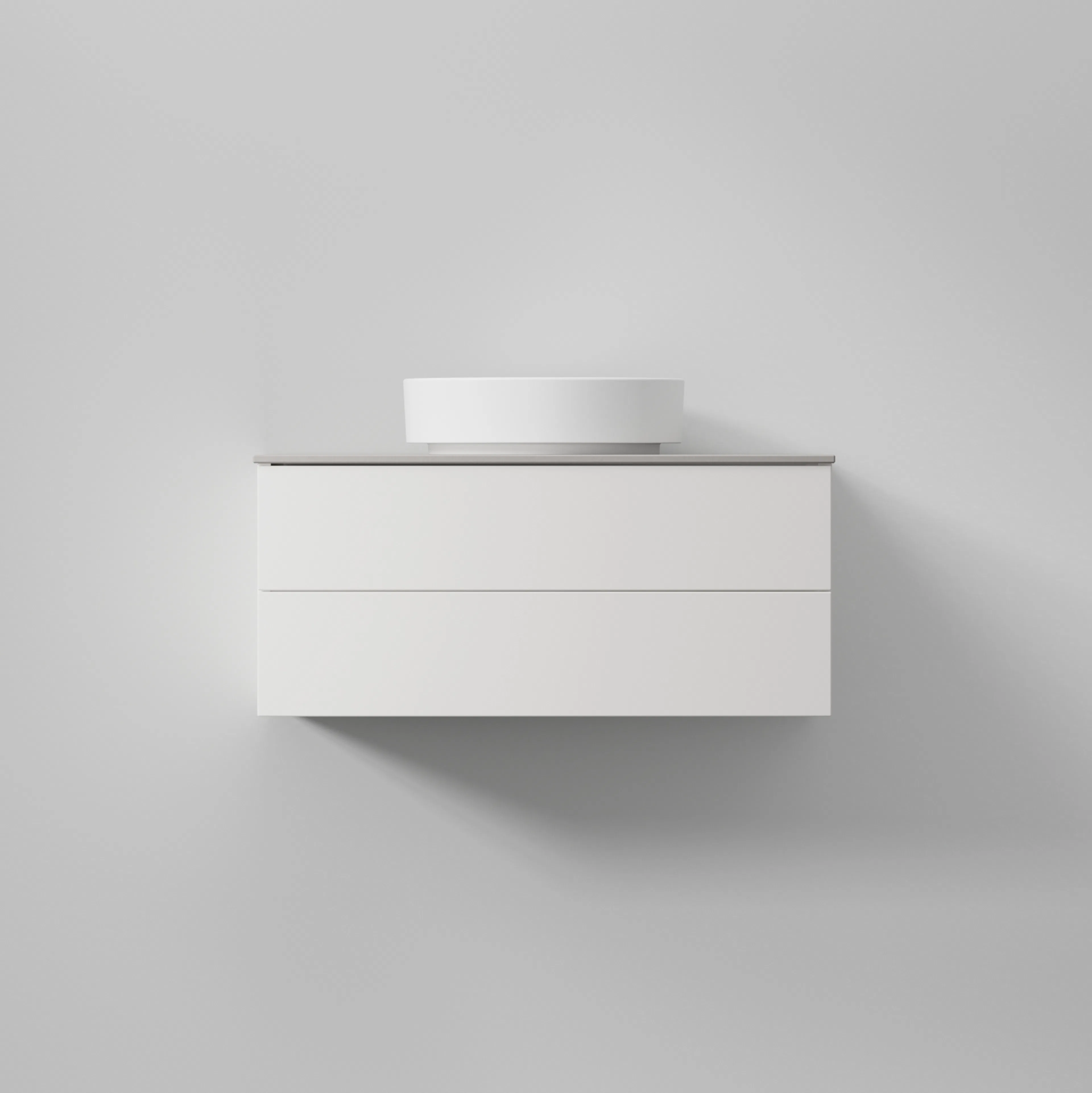 Tvättställsskåp INR Air Solid med 2 Lådor