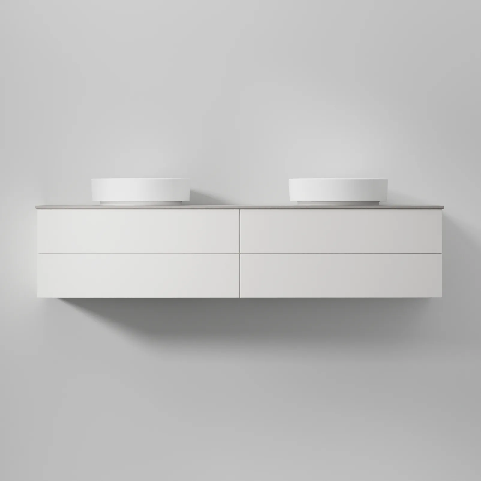 Tvättställsskåp INR Air Solid 1600 Dubbel