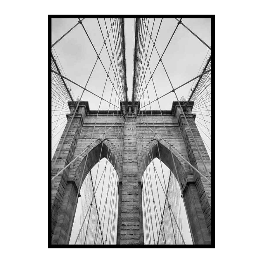 Poster Gallerix Brooklyn Bridge Close