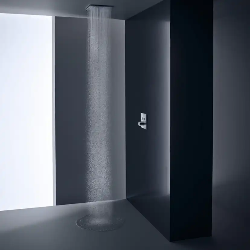 Inbyggnadsblandare Axor ShowerSleect Square 2-utlopp