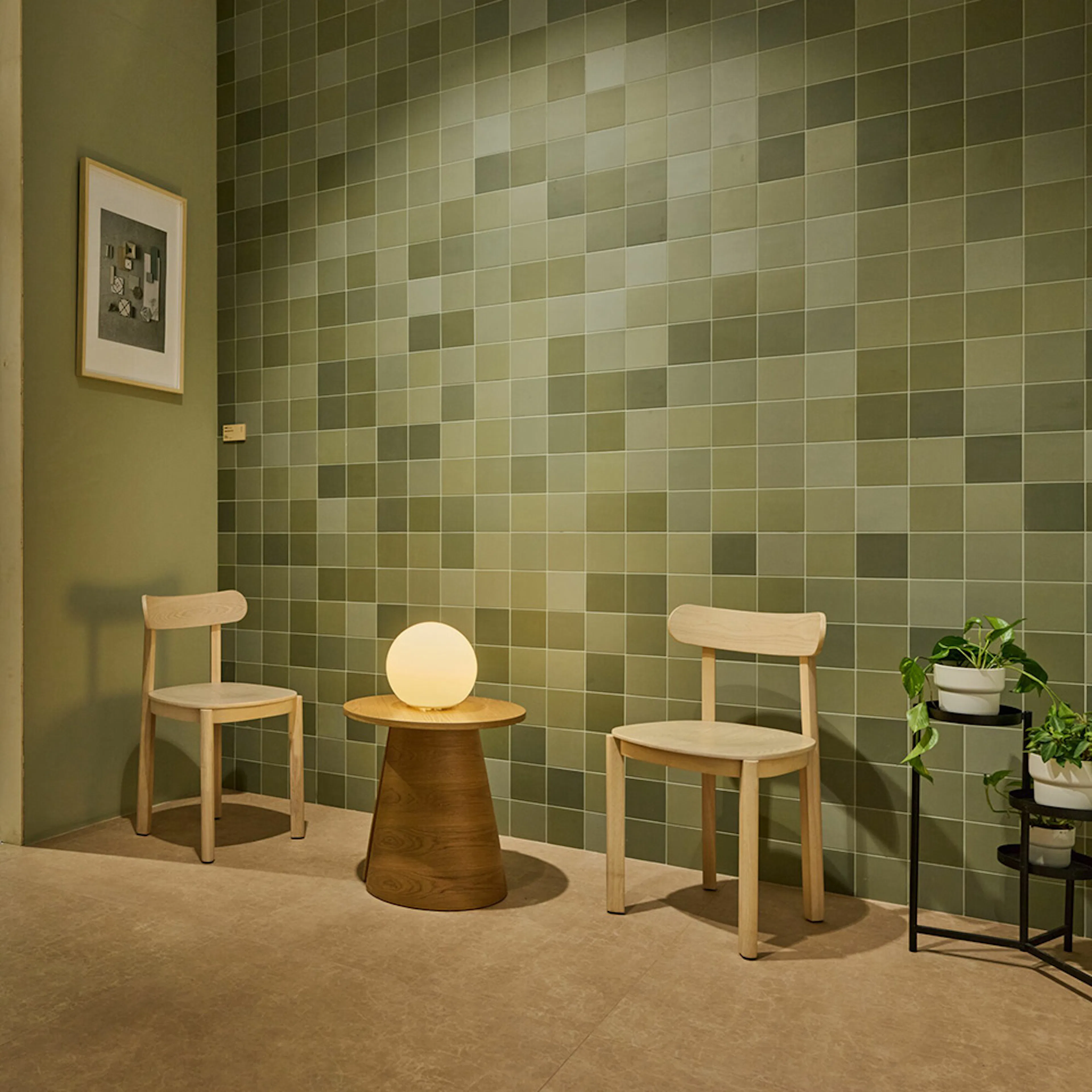 Klinker Lhådös Oxford Sage 12,3x12,3 cm