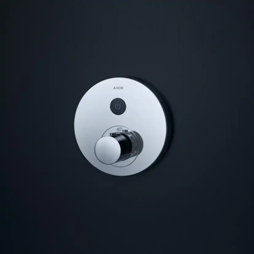 Inbyggnadsblandare Axor ShowerSelect Rund 1-utlopp