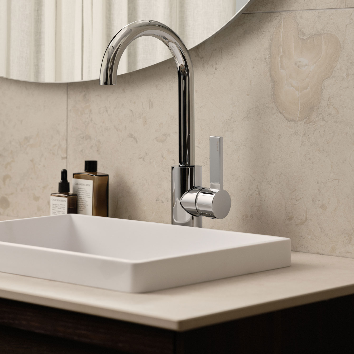 Klinker Bricmate J33 J Norrvange Ivory Honed 3D 30x30 cm