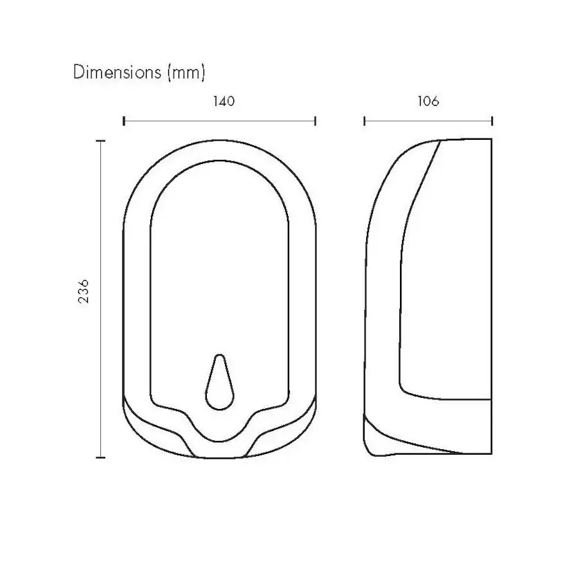 Dispenser Pax Beröringsfri