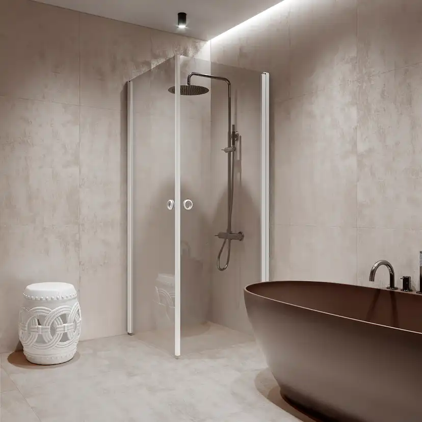 Duschhörn Hietakari Forma 372 Vändbara Dörrar