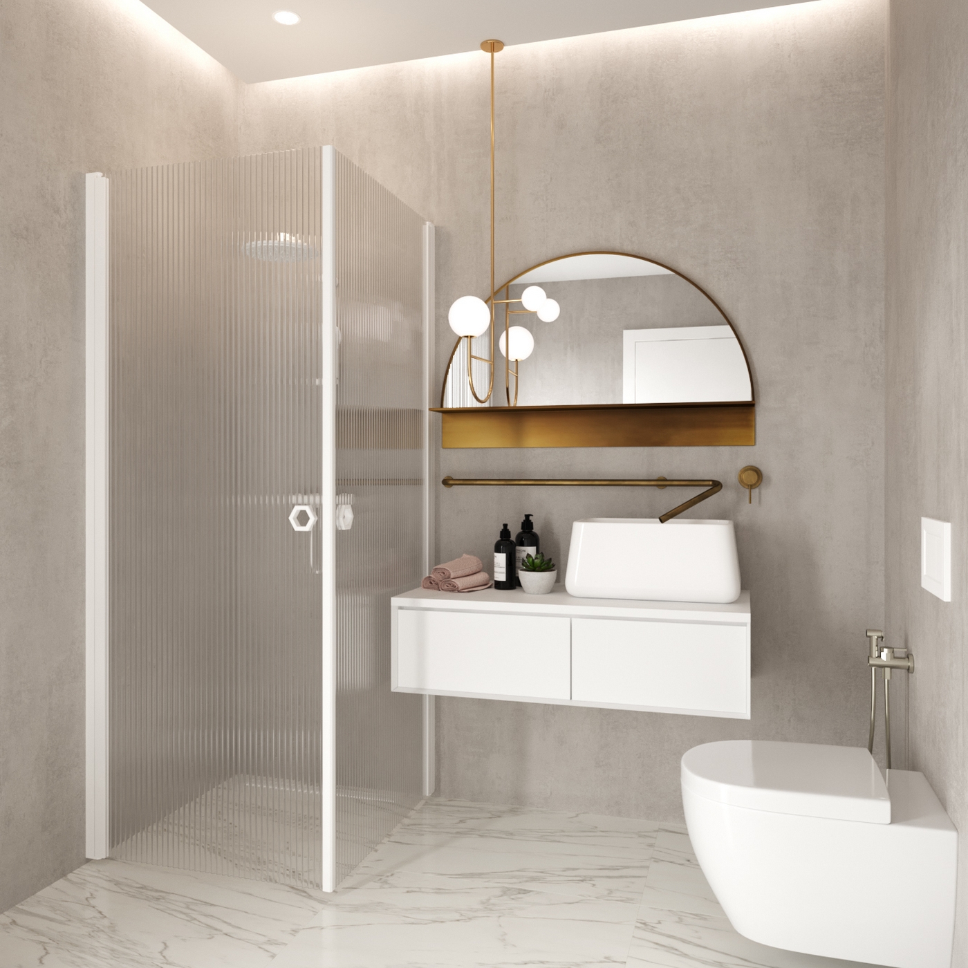 Duschhörn Hietakari Forma 372 Vändbara Dörrar