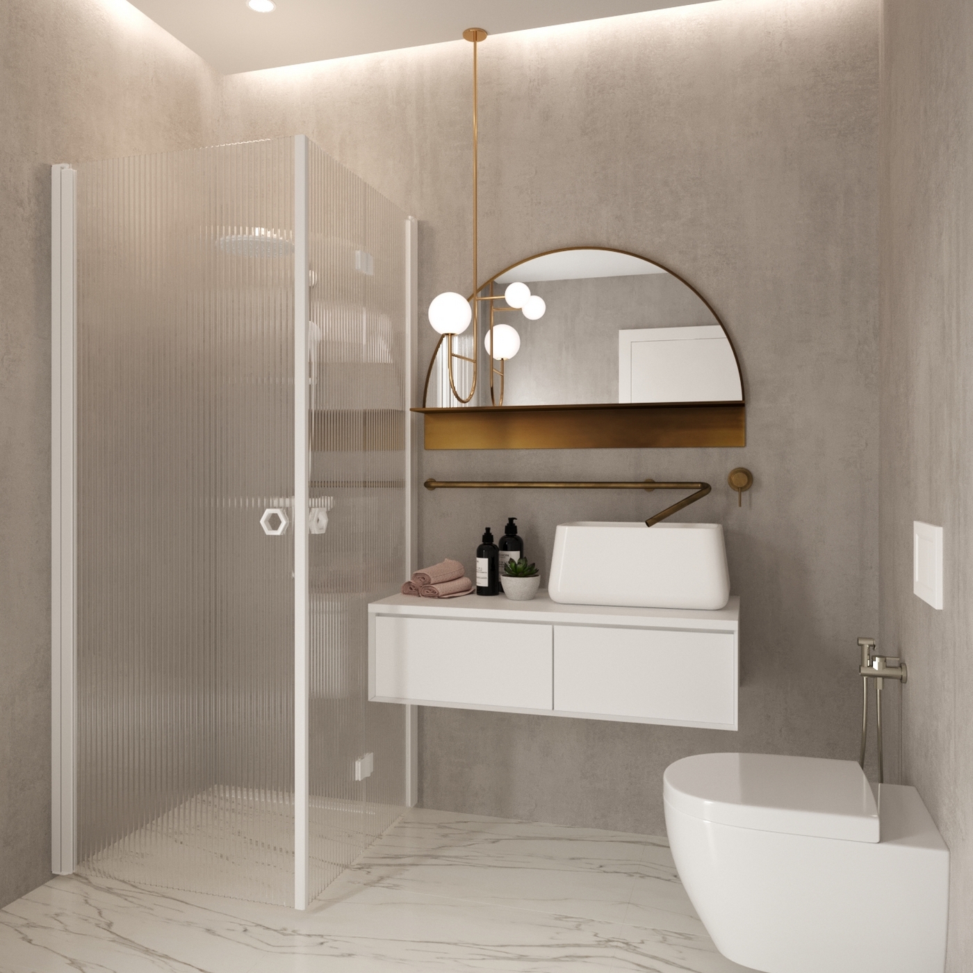 Duschhörn Hietakari Forma 373 Vändbar Dörr och Vikbar Dörr