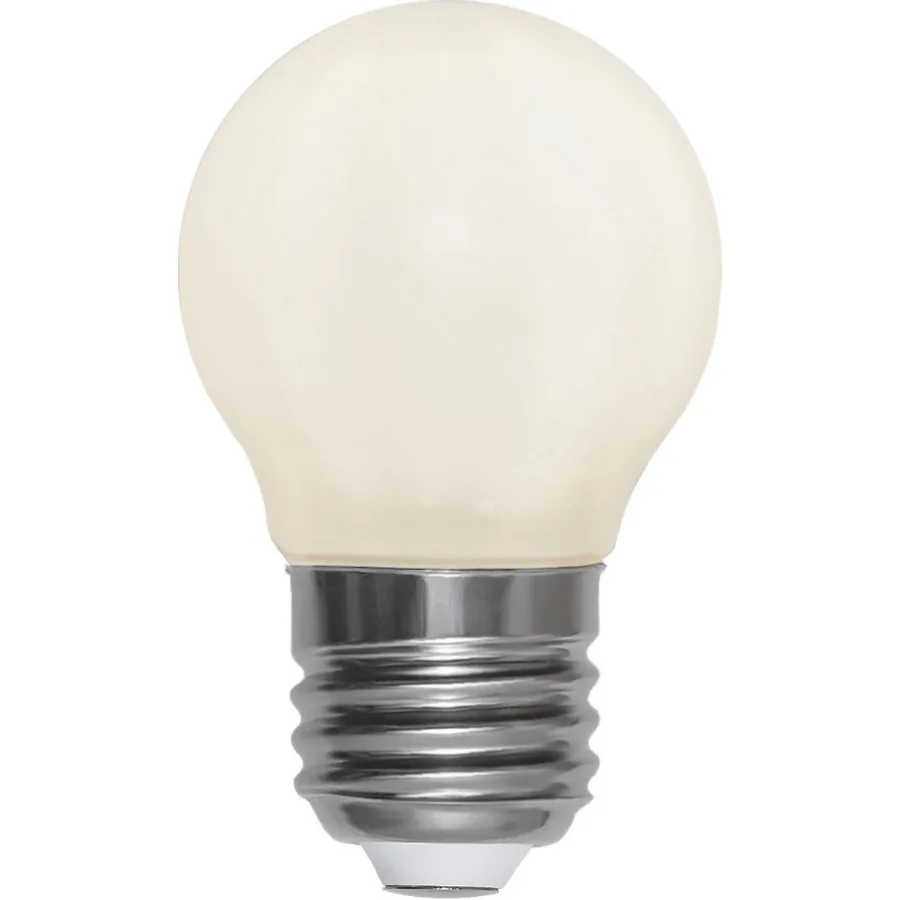 LED-lampa Star Trading Filament E27 G45 Opal RA90 4,7W