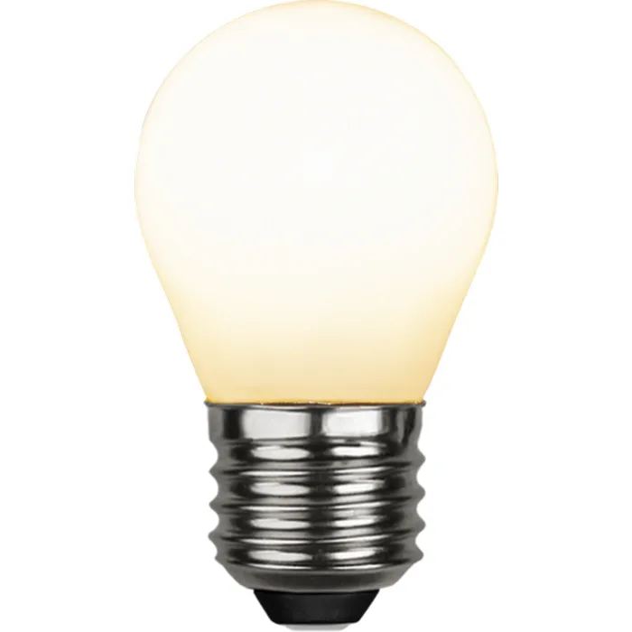 LED-lampa Star Trading E27 G45 Opal Filament RA90 Dimbar 3000K