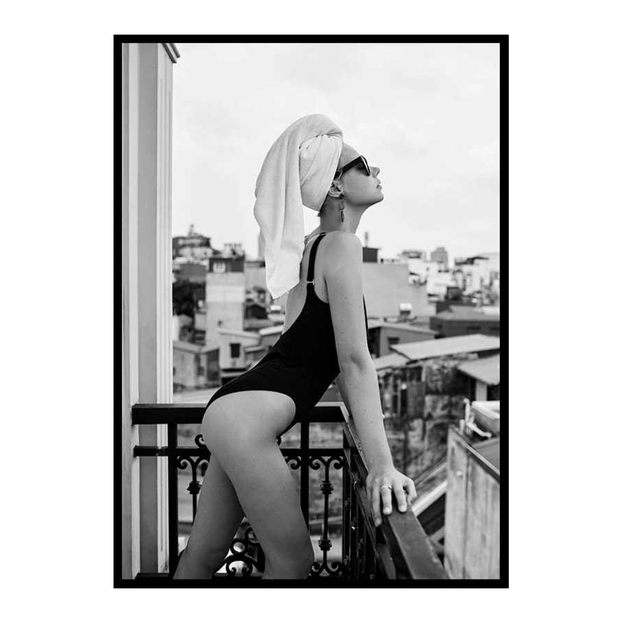 Poster Gallerix On The Balcony