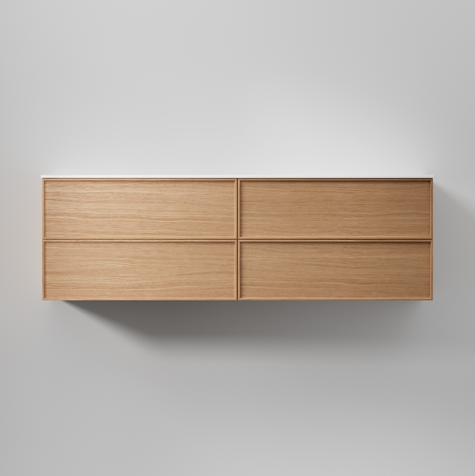 Tvättställsskåp INR Core Sense med 4 Lådor