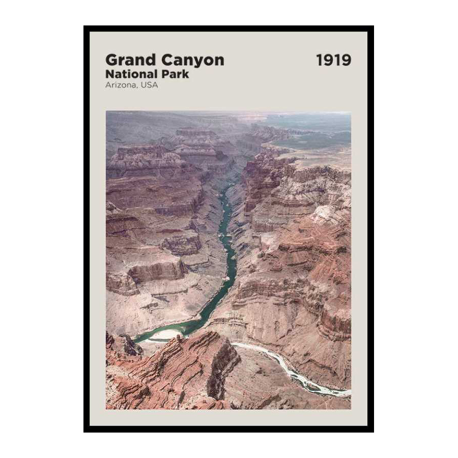 Poster Gallerix Grand Canyon National Park