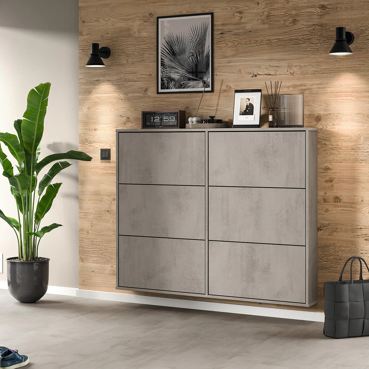 Väggskiva Decowall Ljus Gran TG4