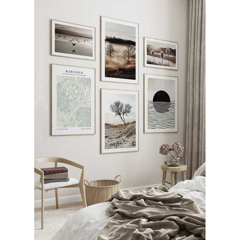 Poster Gallerix Horse In Sunset